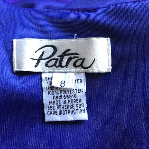 PATRA Luxury Royal Blue SleevelessLayered Maxi Dress Size 8 - Picture 11 of 12